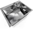 Мойка кухонная из нержавеющей стали Bauedge BAU SOUL SATIN, сифон EASY CLEAN в комплекте KT6050S 1