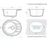 Кухонная мойка Maretti Kitchen, белый MR615-WH 3