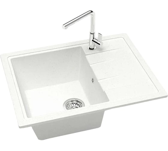 Кухонная мойка Maretti Kitchen, белый FL575-WH