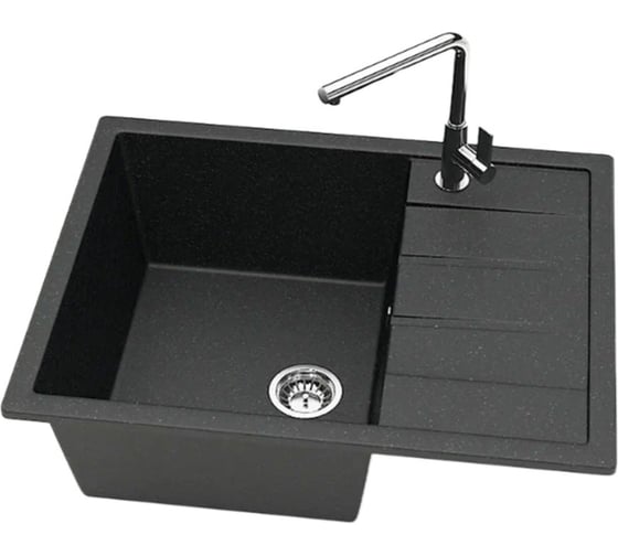 Кухонная мойка Maretti Kitchen, черный MR645-BL