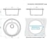 Кухонная мойка Maretti Kitchen, черный MR510-BL 3