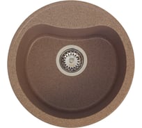 Мойка из мрамора NOVELL Nl101 терракотовый