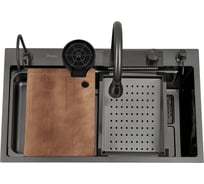 Мойка из нержавеющей стали DIADONNA в комплекте DS7545B