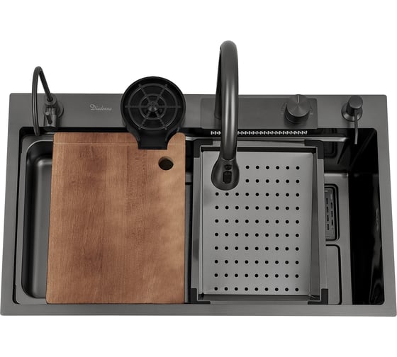 Мойка из нержавеющей стали DIADONNA в комплекте DS7545B