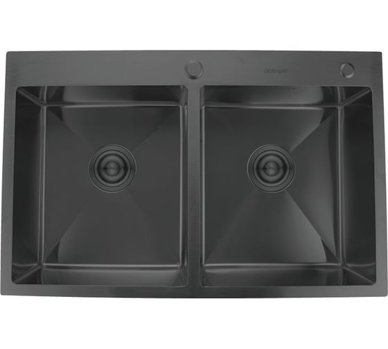 Мойка для кухни из нержавеющей стали Gerhans K37850B-S