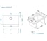 Мойка для кухни ALVEUS QUADRIX MONARCH 60 NEW COPPER 740×440×200 мм в комплекте с выпуском без сифона 1153743 3
