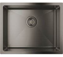 Мойка Grohe K700U Cube с одной чашей, 500 x 400 мм, темный графит матовый 31574AL1