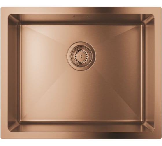 Мойка Grohe K700U Cube с одной чашей, 500 x 400 мм, теплый закат матовый 31574DL1