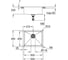 Мойка Grohe K700U Cube с одной чашей, 500 x 400 мм, теплый закат матовый 31574DL1 3