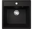 Мойка MIXLINE МЛ-ГМ08 ML-GM08 КОМФОРТ ультра-черная 344 500_500_200мм 558729 1
