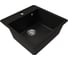 Мойка MIXLINE МЛ-ГМ08 ML-GM08 КОМФОРТ ультра-черная 344 500_500_200мм 558729 2
