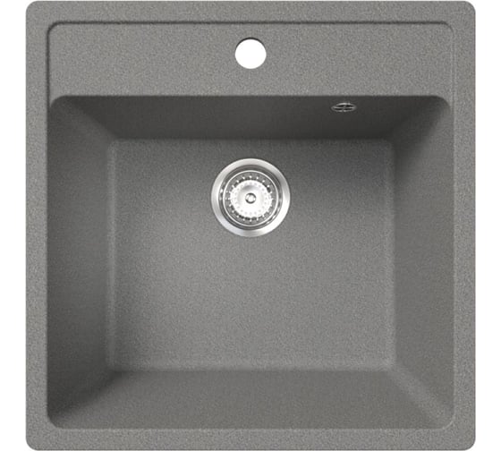 Мойка MIXLINE МЛ-ГМ08 ML-GM08 КОМФОРТ темно-серая 309 500_500_200мм 558731