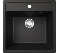 Мойка MIXLINE МЛ-ГМ08 ML-GM08 КОМФОРТ черная 308, 500_500_200мм 558730