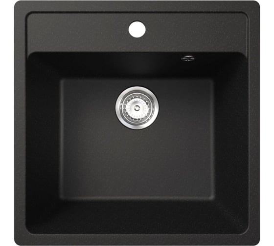 Мойка MIXLINE МЛ-ГМ08 ML-GM08 КОМФОРТ черная 308, 500_500_200мм 558730