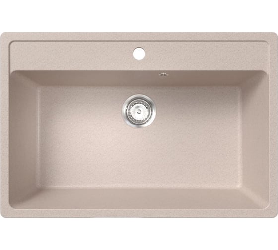 Мойка MIXLINE МЛ-ГМ33 ML-GM33 КОМФОРТ песочная 302, 760_510_200мм 558734