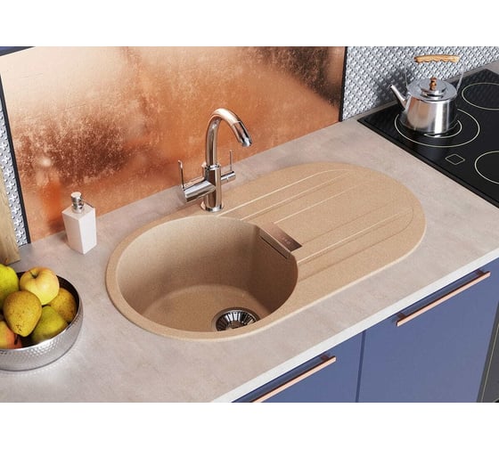 Кухонная мойка Tolero Loft TL-780 №911 черный 473820