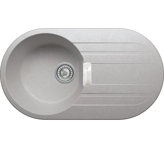 Кухонная мойка Tolero Loft TL-780 №001 серый металлик 473851 1