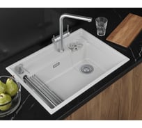 Кварцевая мойка для кухни GRANULA KS - 7308R, АРКТИК