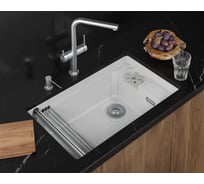 Кварцевая мойка для кухни GRANULA KS - 7308R, АРКТИК 7309RU, АРКТИК