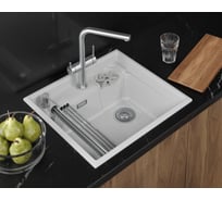 Кварцевая мойка для кухни GRANULA KS - 5807R, АРКТИК