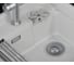 Кухонная мойка Granula KS, белый, кварц, RINZER 5807R, АРКТИК 8