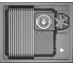 Кухонная мойка Granula KS, кварц, RINZER 5505RU, АЛЮМИНИУМ 1