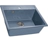 Мойка SANTREK AQUA SQUARE SA-S561 1 чаша 560*500 мм графит-309 без сифона 315484