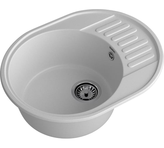 Мойка GRANFEST QUARZ GF-Z 58 чаша+крыло 620x480 серый 444888