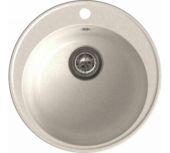Мойка GRANFEST QUARZ GF-Z 08 D=480 белый 444880