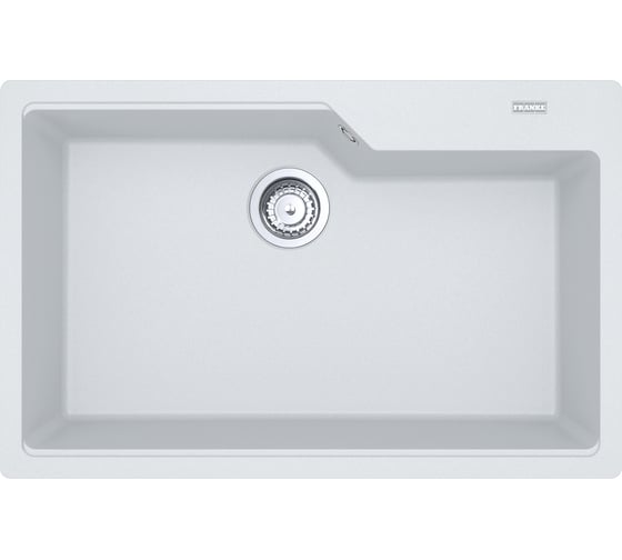Мойка UBG 610-72 белый стоп-вентиль Franke 294556
