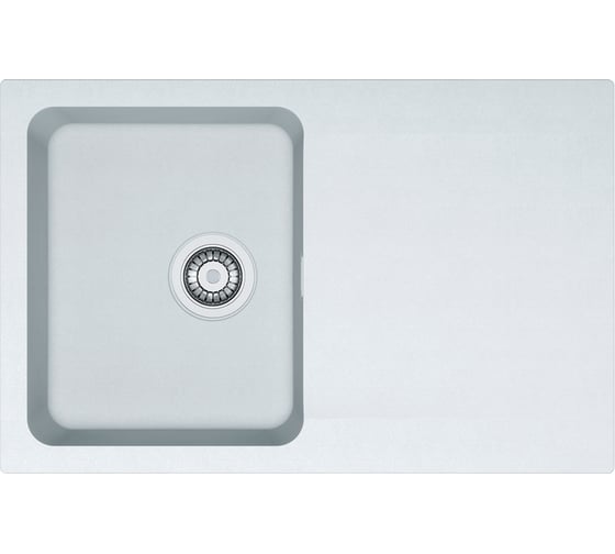 Мойка OID 611-78 белый стоп-вентиль Franke 681092
