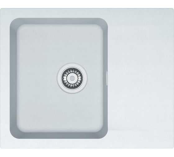 Мойка OID 611-62 белый стоп-вентиль Franke 681086
