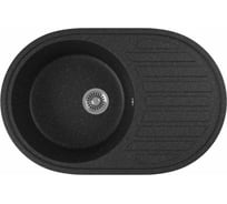 Кухонная мойка GreenStone GRS-18L-308 цвет: черный