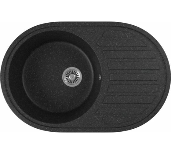 Кухонная мойка GreenStone GRS-18L-308 цвет: черный