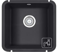 Кухонная мойка Granula из кварца GR-3801 шварц