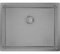 Мойка IDDIS Edifice нержавеющая сталь, универсального монтажа, графит 540х440 EDI54G0i77