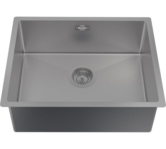 Мойка IDDIS Edifice нержавеющая сталь, универсального монтажа, графит 540х440 EDI54G0i77