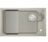 Кварцевая мойка для кухни GRANULA KS - 7309RU, КРЕМАН 8