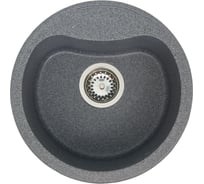 Мойка из мрамора NOVELL Лира Nl101 графит