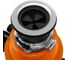 Измельчитель пищевых отходов MFD560 PUSH ULTRA с пневмокнопкой в комплекте MEFERI МФ-00001510 6