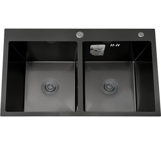 Двойная кухонная мойка DIADONNA DS7850BT