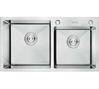 Кухонная мойка Gerhans Премиум 780х430х220, 1 мм, нержавеющая сталь K37843-S 869670