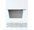 Мойка кухонная из нержавеющей стали Bauedge BAU SOUL КТ4050В NANO BLACK, сифон EASY CLEAN в комплекте KT4050B 4