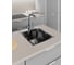 Мойка кухонная из нержавеющей стали Bauedge BAU SOUL КТ4050В NANO BLACK, сифон EASY CLEAN в комплекте KT4050B 9
