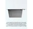 Мойка кухонная из нержавеющей стали Bauedge BAU SOUL КТ5050В NANO BLACK, сифон EASY CLEAN в комплекте KT5050B 4