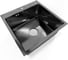 Мойка кухонная из нержавеющей стали Bauedge BAU SOUL КТ5050В NANO BLACK, сифон EASY CLEAN в комплекте KT5050B 1