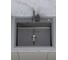 Мойка кухонная из нержавеющей стали Bauedge BAU SOUL КТ5045В NANO BLACK, сифон EASY CLEAN в комплекте KT5045B 8