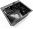 Мойка кухонная из нержавеющей стали Bauedge BAU SOUL КТ5045В NANO BLACK, сифон EASY CLEAN в комплекте KT5045B 1
