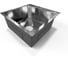 Мойка кухонная из нержавеющей стали Bauedge BAU SOUL КТ5050S SATIN, сифон EASY CLEAN в комплекте KT5050S 6