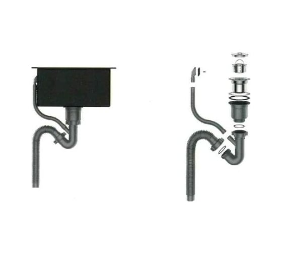 Кухонная мойка GERHANS K35848-L